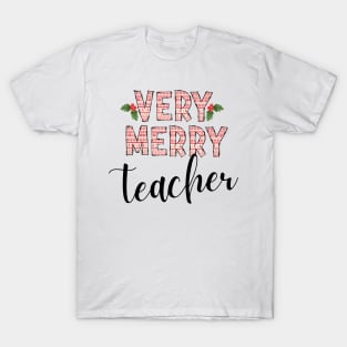 Very Merry Teacher T-Shirt